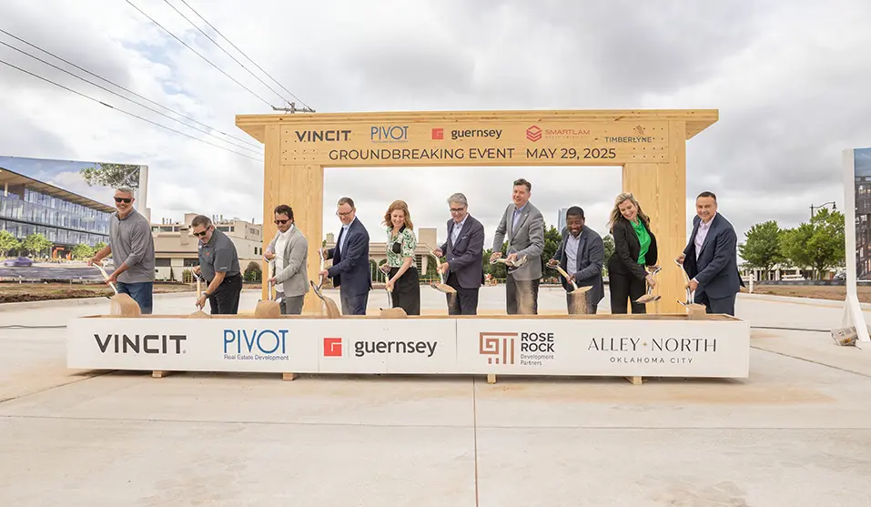 Pivot and Guernsey Break Ground on Alley North in Downtown Oklahoma City1